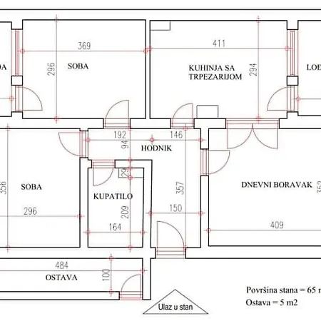 Olga 아파트 트레빈예
